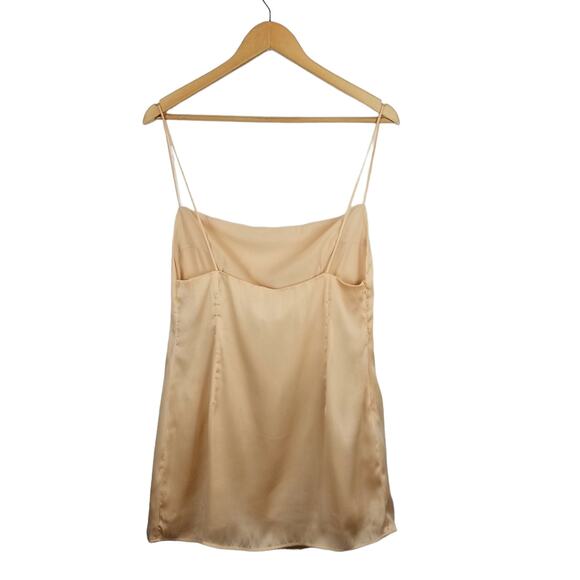 Princess Polly NWT Maurice Mini Slip Dress Champagne Size 10 - Picture 3 of 11